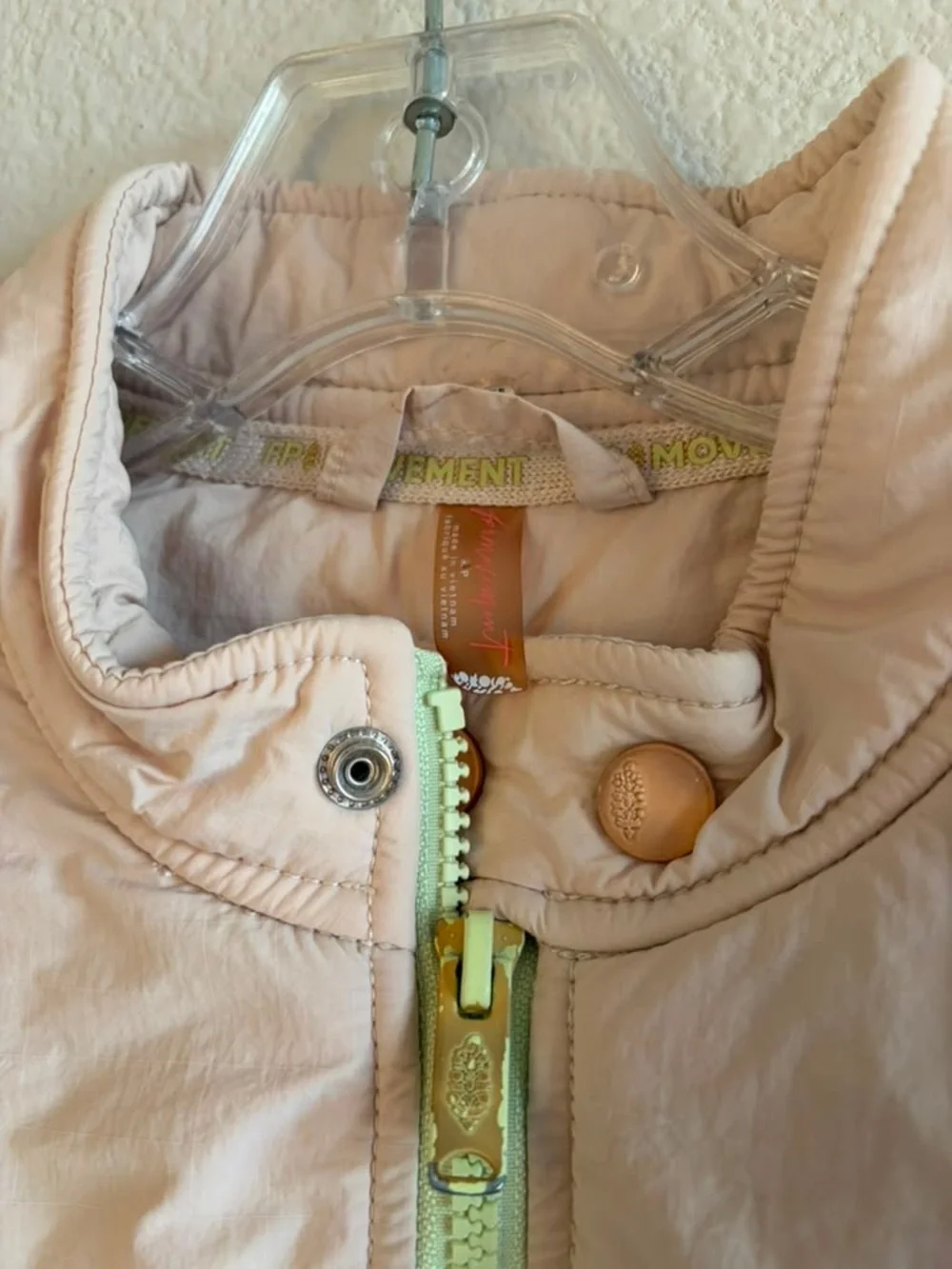 Moncler Cream Sherpa-Trim Bomber Jacket